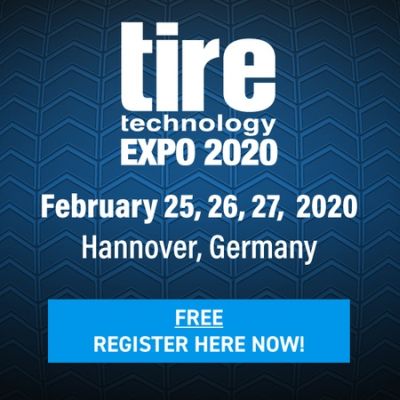 Tire Technology Expo 2020 - Hannover, Germany - February 25, 26, 27
