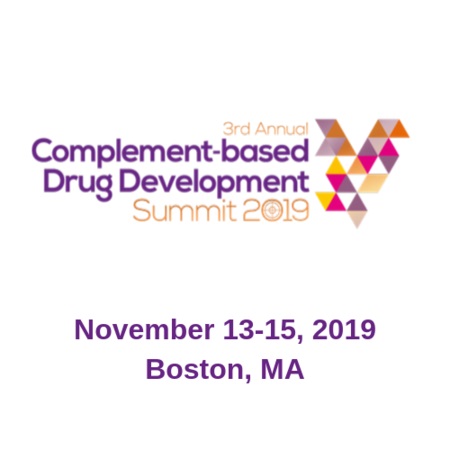 3rd Complement-based Drug Development Summit 2019