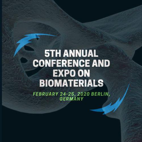 5th Annual Conference & Expo on Biomaterials