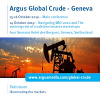 Argus Global Crude - Geneva Summit, Four Seasons Hotel, Switzerland