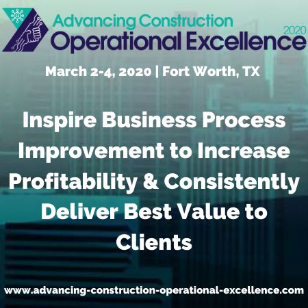 Advancing Construction Operational Excellence 2020