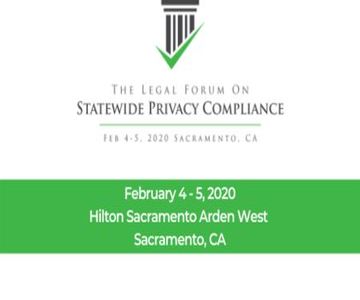 The Legal Forum on Statewide Privacy Compliance