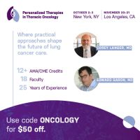 Personalized Therapies in Thoracic Oncology