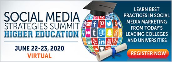 Social Media Strategies Summit Higher Education - Virtual Event June 2020