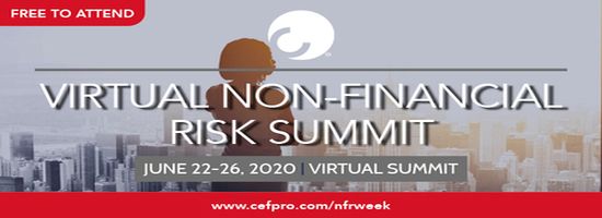 Virtual Non-Financial Risk Summit | 22-26 June, 2020