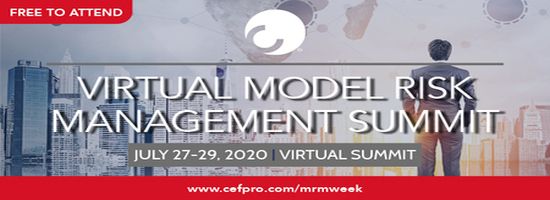 Virtual Model Risk Management Summit | 27-29 July, 2020