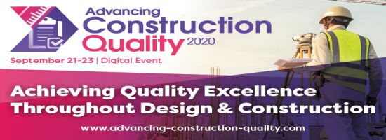 Advancing Construction Quality September 2020 | Virtual Conference