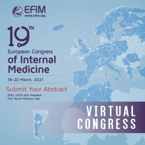 ECIM 2021 Virtual Congress, 19th European Congress of Internal Medicine