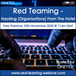 Red Teaming – Hacking (Organisations) From The Hotel [FREE WEBINAR]