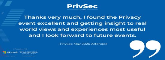 PrivSec Global: Data Protection, Privacy and Security Virtual Conference 2020