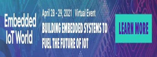Embedded IoT World Virtual Event