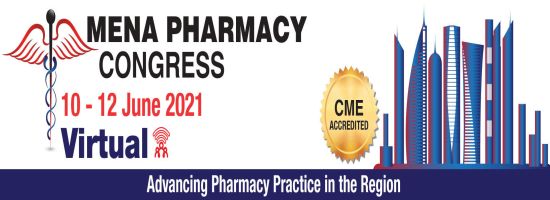 MENA Pharmacy Congress - 10 June 2021 - Virtual