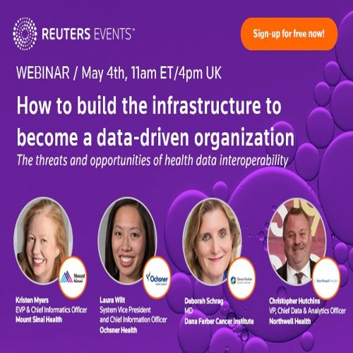 WEBINAR: Build infrastructure for a data-driven healthcare organization