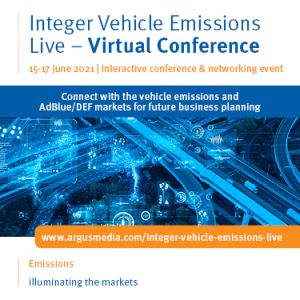 Integer Vehicle Emissions Live - Virtual Conference | Interactive Content & Networking | 15-17 June