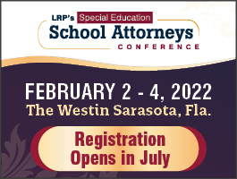LRP's Special Education School Attorneys Conference