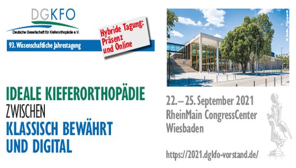 93rd Annual Scientific Meeting of the German Orthodontic Society