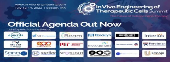 In Vivo Engineering of Therapeutic Cells Summit