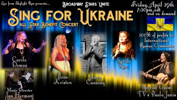 Broadway-TV Stars SING FOR UKRAINE