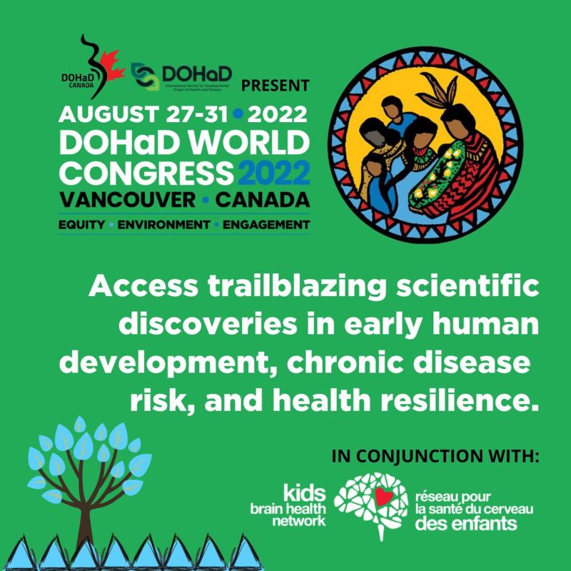 12th World Congress on Developmental Origins of Health and Disease | DOHaD 2022 | August 27-31, 2022