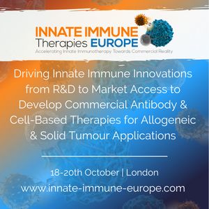 The Inaugural Innate Immune Therapies Summit Europe | 18-20th October | London