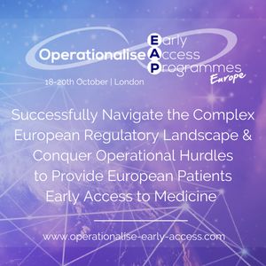 Operationalise: Early Access Programmes Summit Europe | October 18-20th, London