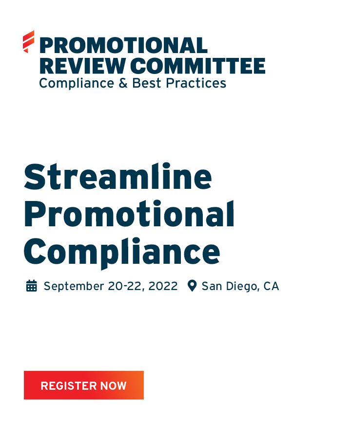 Fierce Promotional Review Committee Compliance and Best Practices Summit West