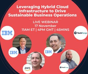 Webinar - Leveraging Hybrid Cloud Infrastructure to Drive Sustainable Business Operations