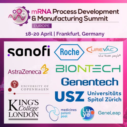 mRNA Process Development and Manufacturing Summit Europe