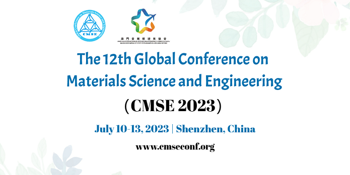 12th Global Conference on Materials Science and Engineering 