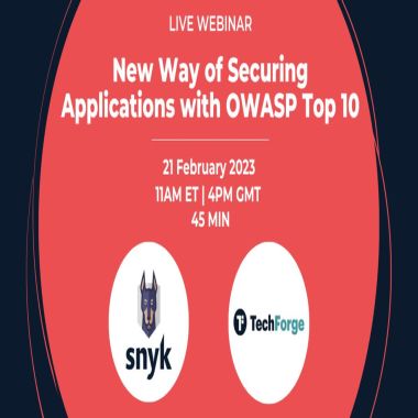Webinar - New Way of Securing Applications with OWASP Top 10