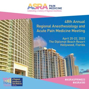 48th Annual Regional Anesthesiology and Acute Pain Medicine Meeting