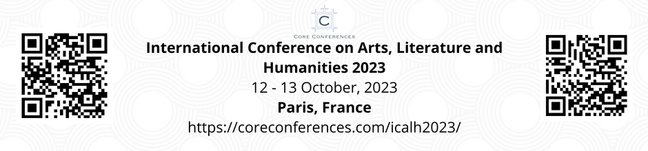 International Conference on Arts, Literature and Humanities 2023