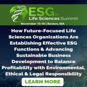ESG in Life Sciences Summit
