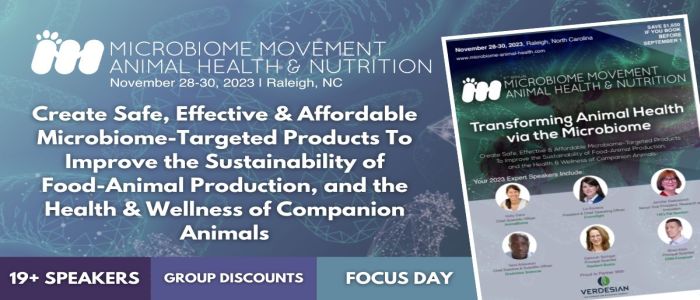 Microbiome Movement - Animal Health and Nutrition Summit 2023