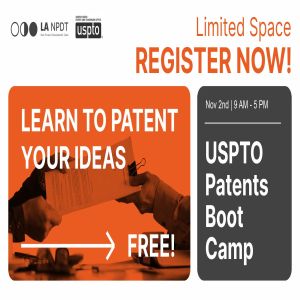 USPTO Partners with LA NPDT to Host One-Day Patents and Trademarks Boot Camp