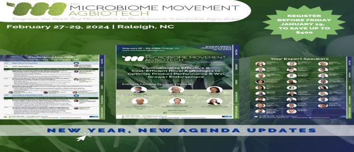 8th Microbiome Movement - AgBioTech 2024