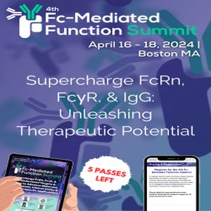 4th Fc-Mediated Function Summit (REGISTRATION ALMOST CLOSING)