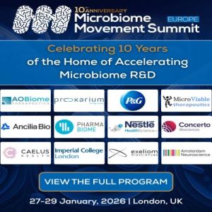 10th Microbiome Movement Summit Europe | 27-29 January, 2026 | London, UK