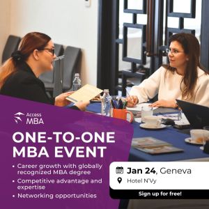 Access MBA event in Geneva