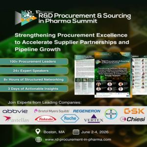 10th R and D Procurement and Sourcing in Pharma Summit