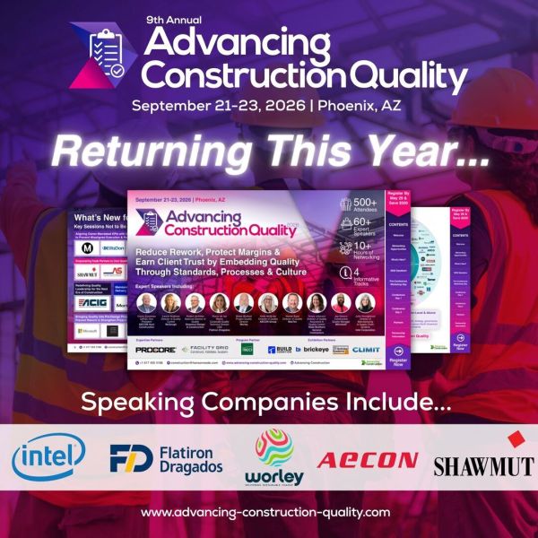 Advancing Construction Quality 2026