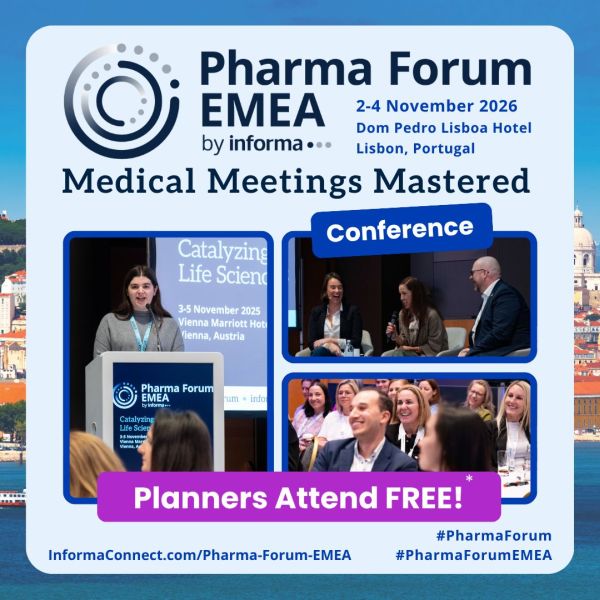 Pharma Forum EMEA 2026: Uniting Meeting, Congress, and Event Profs within Life Sciences