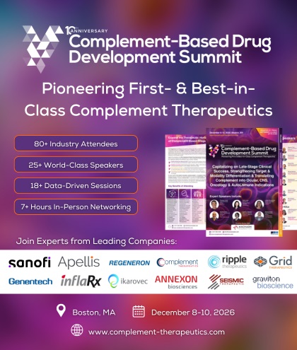 10th Complement-Based Drug Development Summit