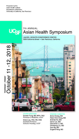 7th ANNUAL ASIAN HEALTH SYMPOSIUM