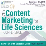 7th Content Marketing for Life Sciences Conference