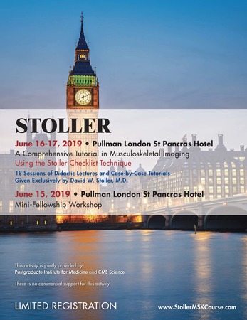 Stoller: A Comprehensive Tutorial in MSK Imaging and Mini-Fellowship