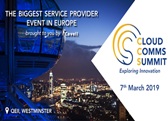 Cloud Comms Summit London 2019