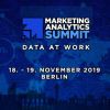 Marketing Analytics Summit Berlin 2019