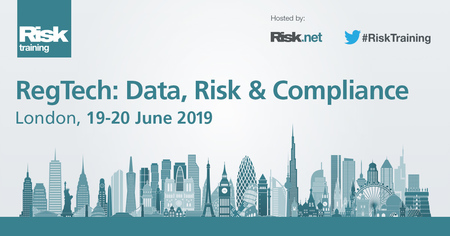 RegTech: Data, Risk & Compliance, London, 19 - 20 June 2019
