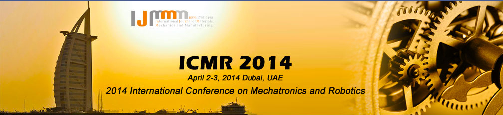 Int. Conf. on Mechatronics and Robotics